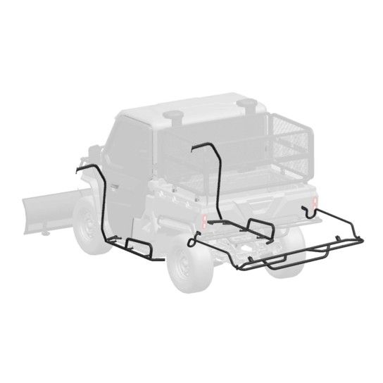 CONJUNTO PROTE��ES LATERAIS E TRASEIRA UFORCE 1000