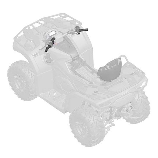 CONJUNTO PUNHOS AQUECIDOS CFORCE 450/520 S/L CONJUNTO PUNHOS AQUECIDOS CFORCE 450/520 S/L