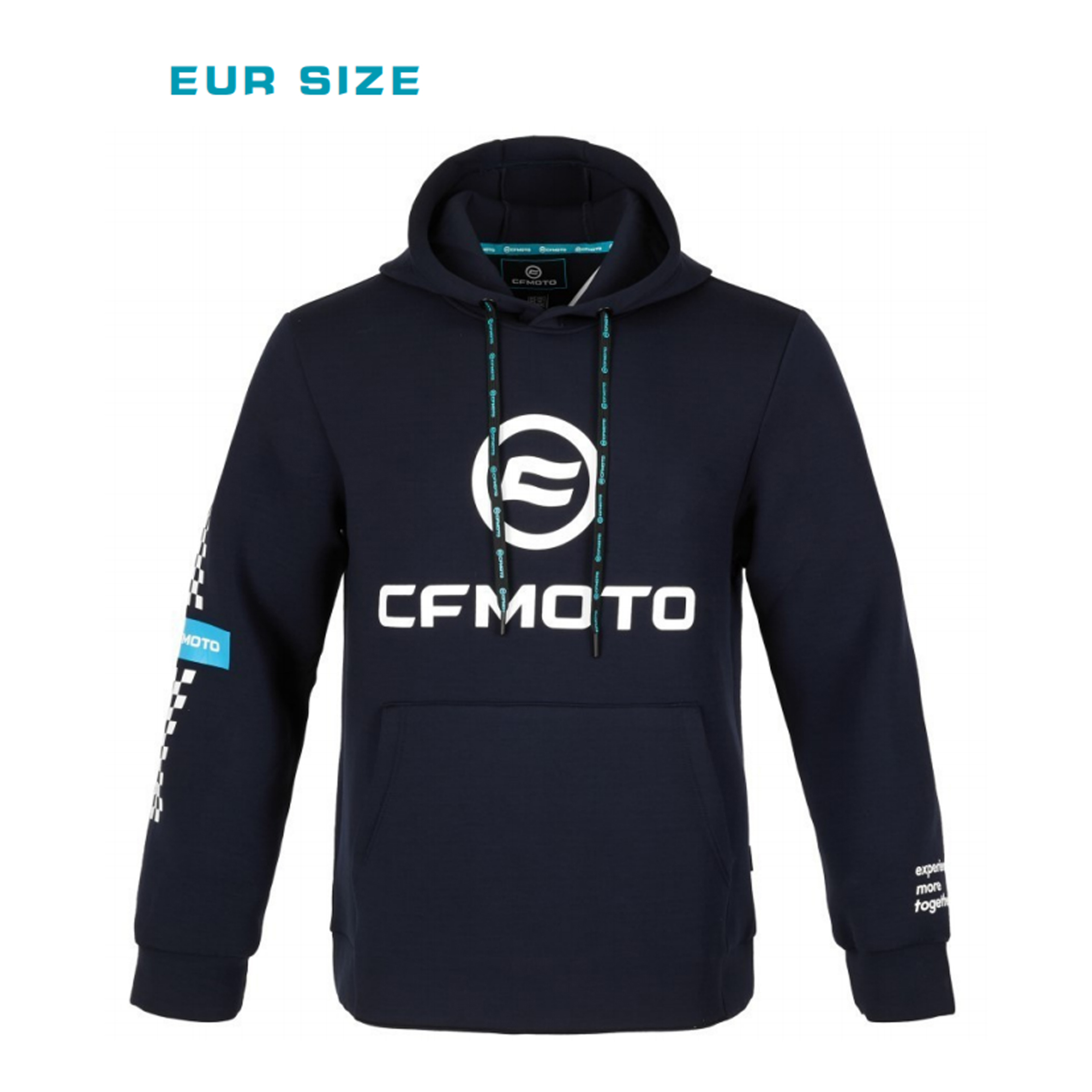 BLUE MALE HOODIE