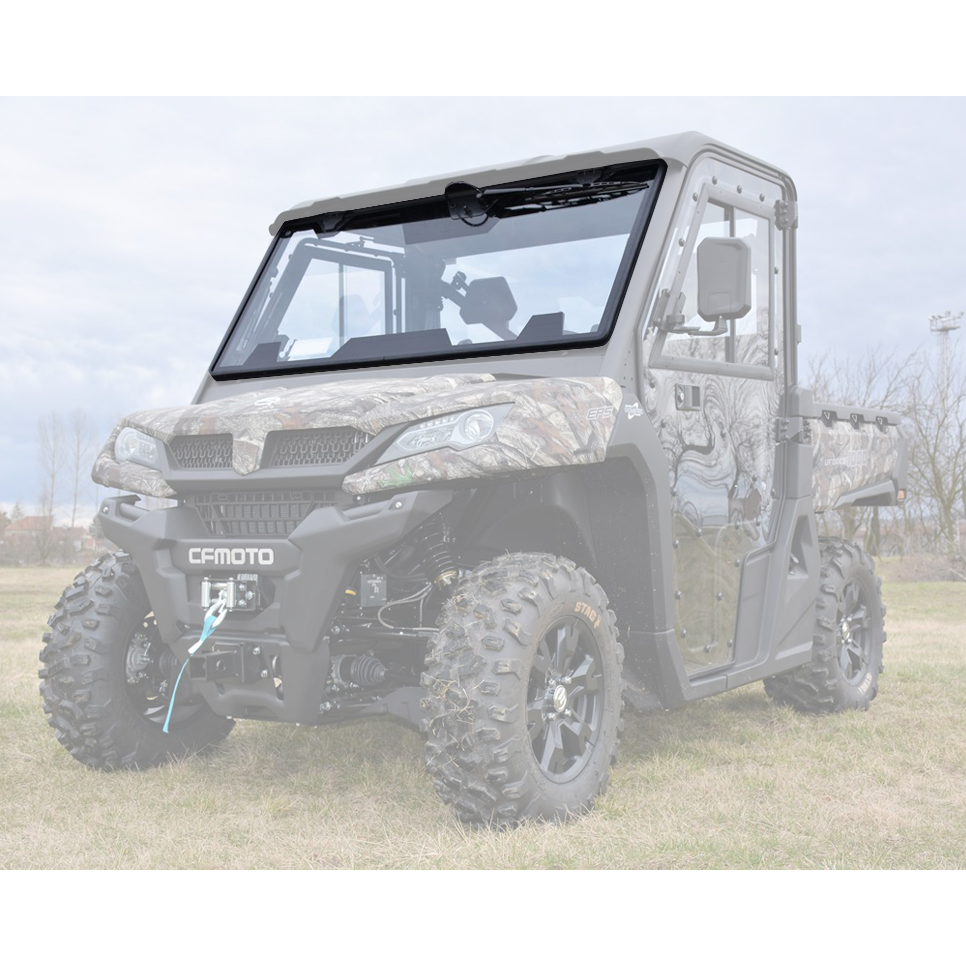 PARA-BRISAS FIXO UFORCE 1000 2019 - 2021 PARA-BRISAS FIXO UFORCE 1000 2019 - 2021