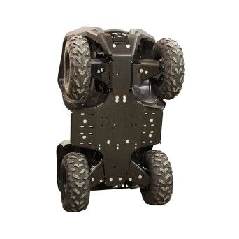 SKID PLATE FULL SET (PLASTIC) - YAMAHA GRIZZLY