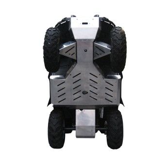 SKID PLATE FULL SET (ALUMINIUM) - KYMCO MXU 500