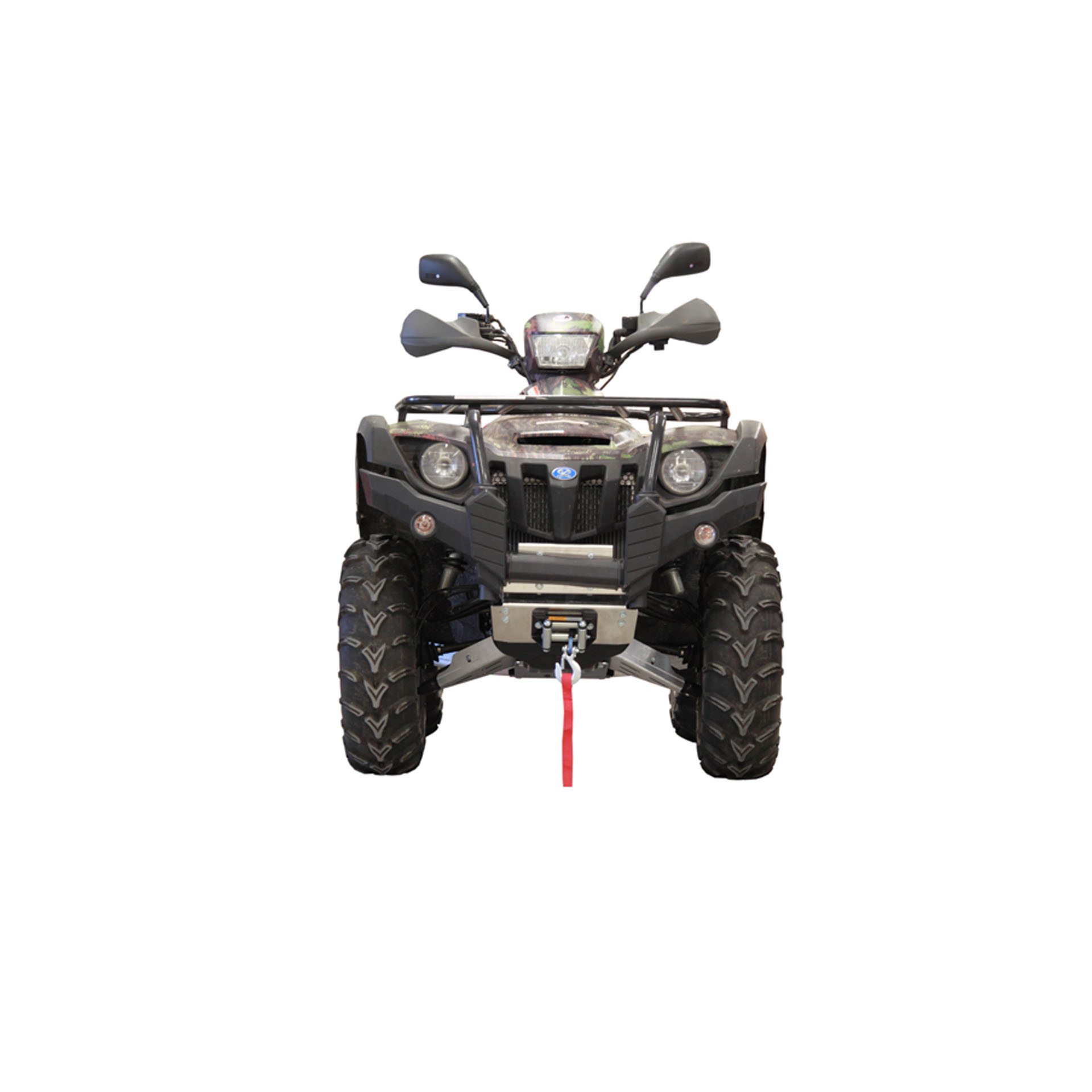 SKID PLATE FULL SET (ALUMINIUM) - LINHAI 550 EFI