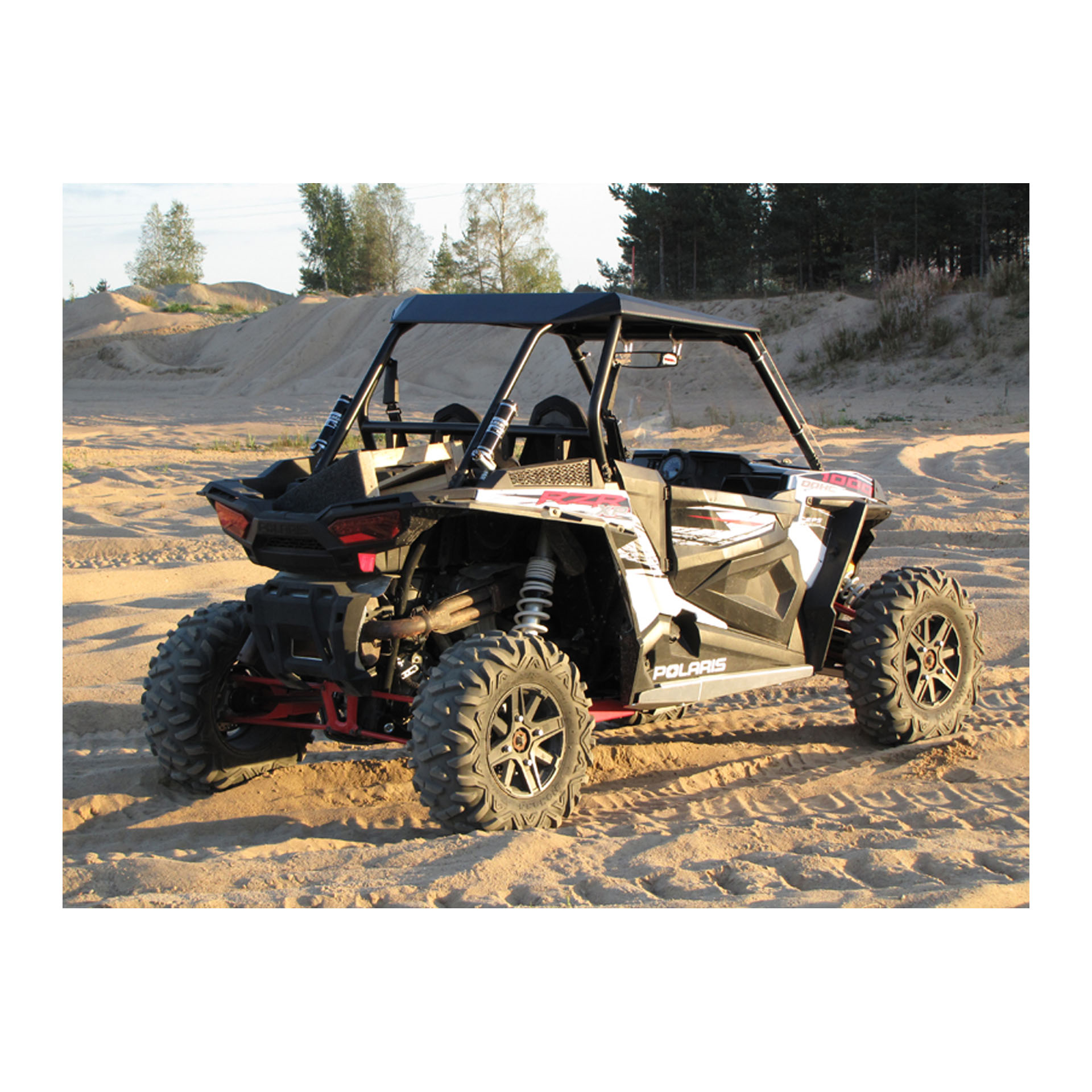 SKID PLATE FULL SET (ALUMINIUM/PLASTIC) - POLARIS RZR