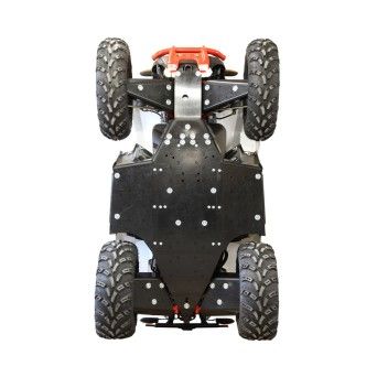 SKID PLATE FULL SET (PLASTIC) - POLARIS SCRAMBLER