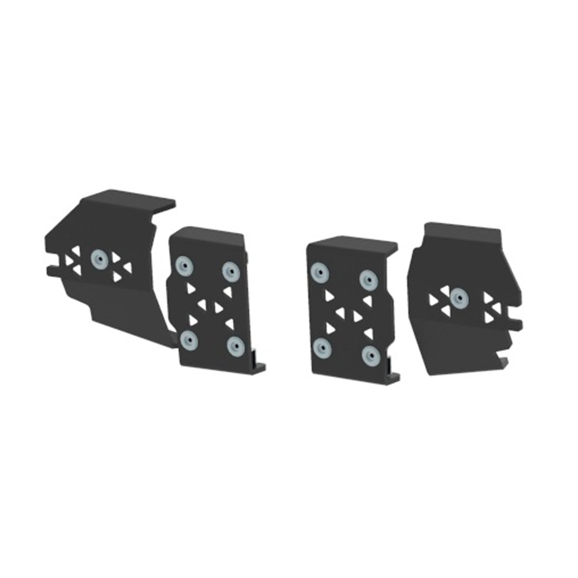 KIT PROTE��O TRI�NGULOS TRASEIROS PLAS - POLARIS SP