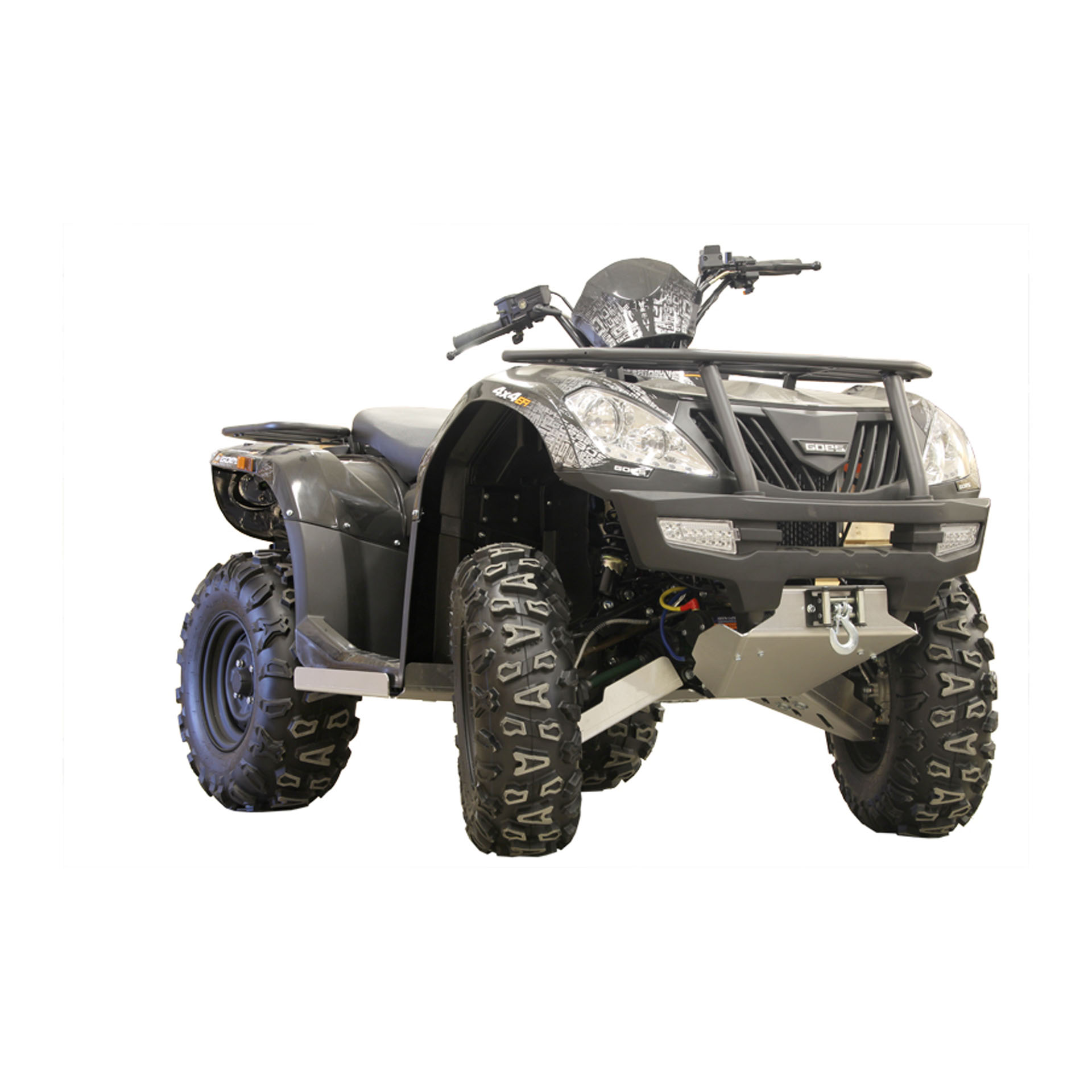 SKID PLATE FULL SET (ALUMINIUM) - GOES COBALT / IRON SKID PLATE FULL SET (ALUMINIUM) - GOES COBALT / IRON
