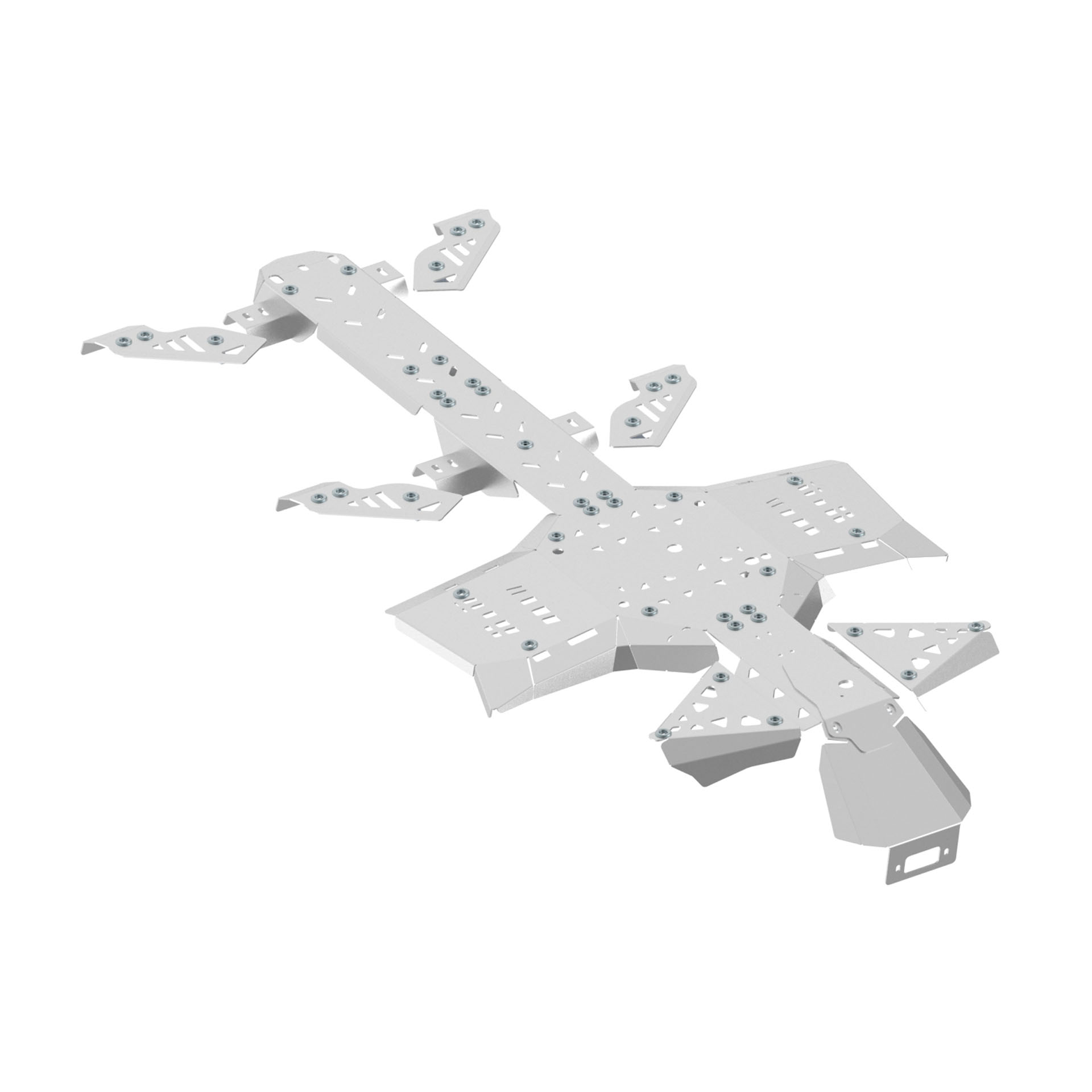 KIT PROTE��O INFERIOR COMPLETO ALU - CANAM G2 OUTLANDER
