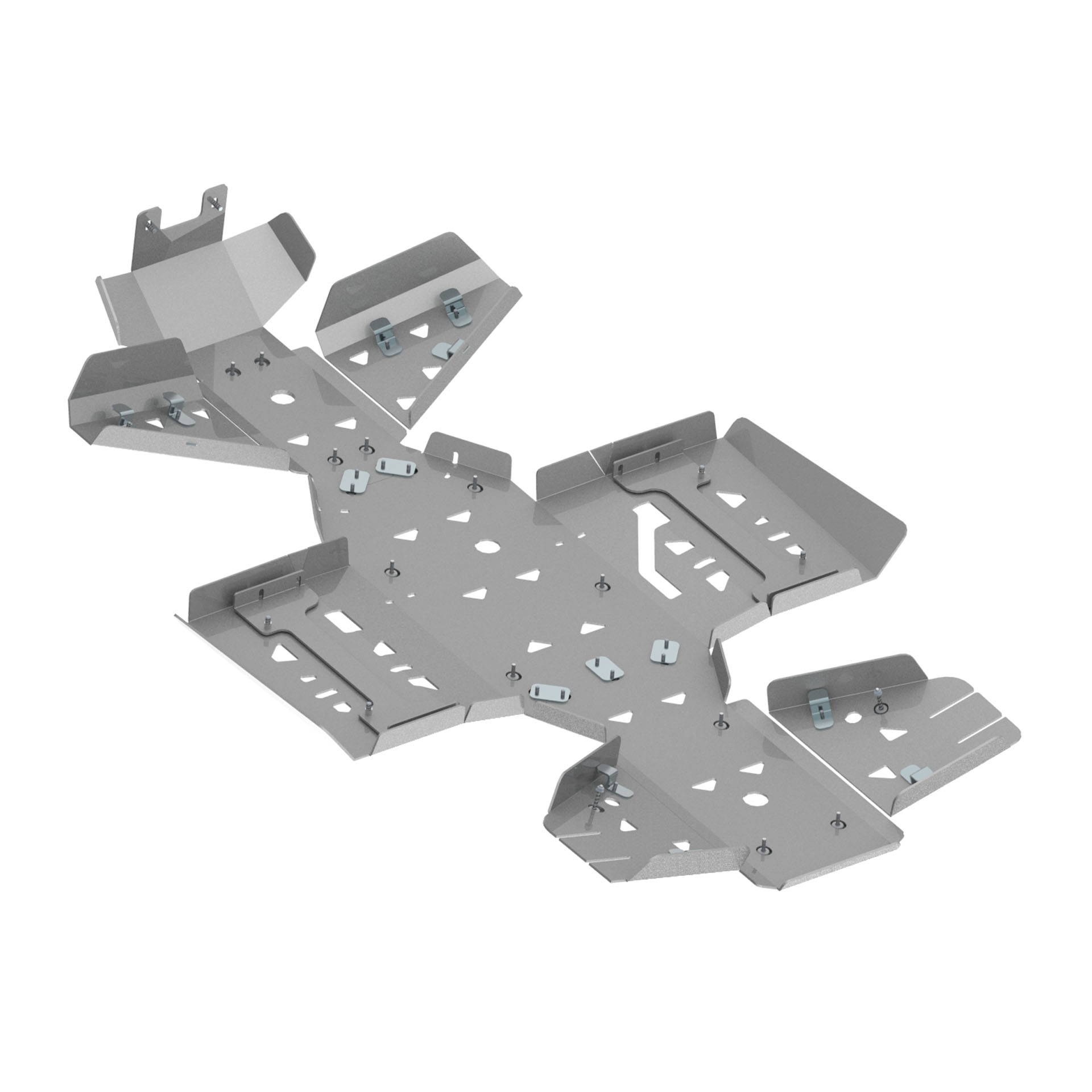 SKID PLATE FULL SET (ALUMINIUM) - ARCTIC CAT ALTERRA
