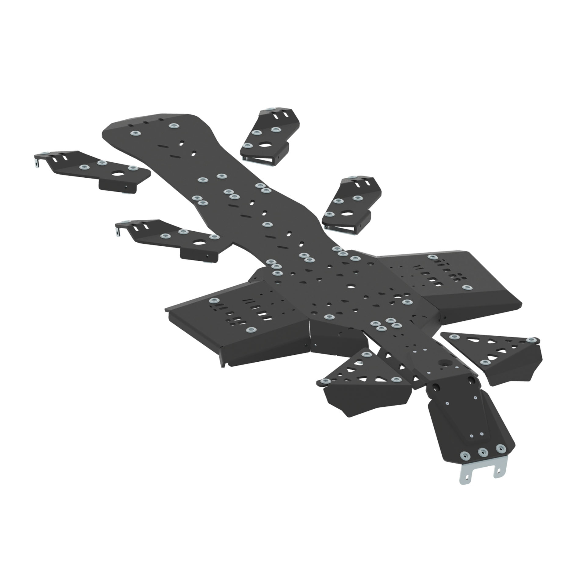KIT PROTEÇÃO INFERIOR COMPLETO PLÁSTICO - CANAM G2 OUTLANDER KIT PROTEÇÃO INFERIOR COMPLETO PLÁSTICO - CANAM G2 OUTLANDER