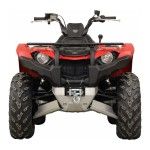 SKID PLATE FULL SET (ALUMINIUM) - YAMAHA KODIAK 450