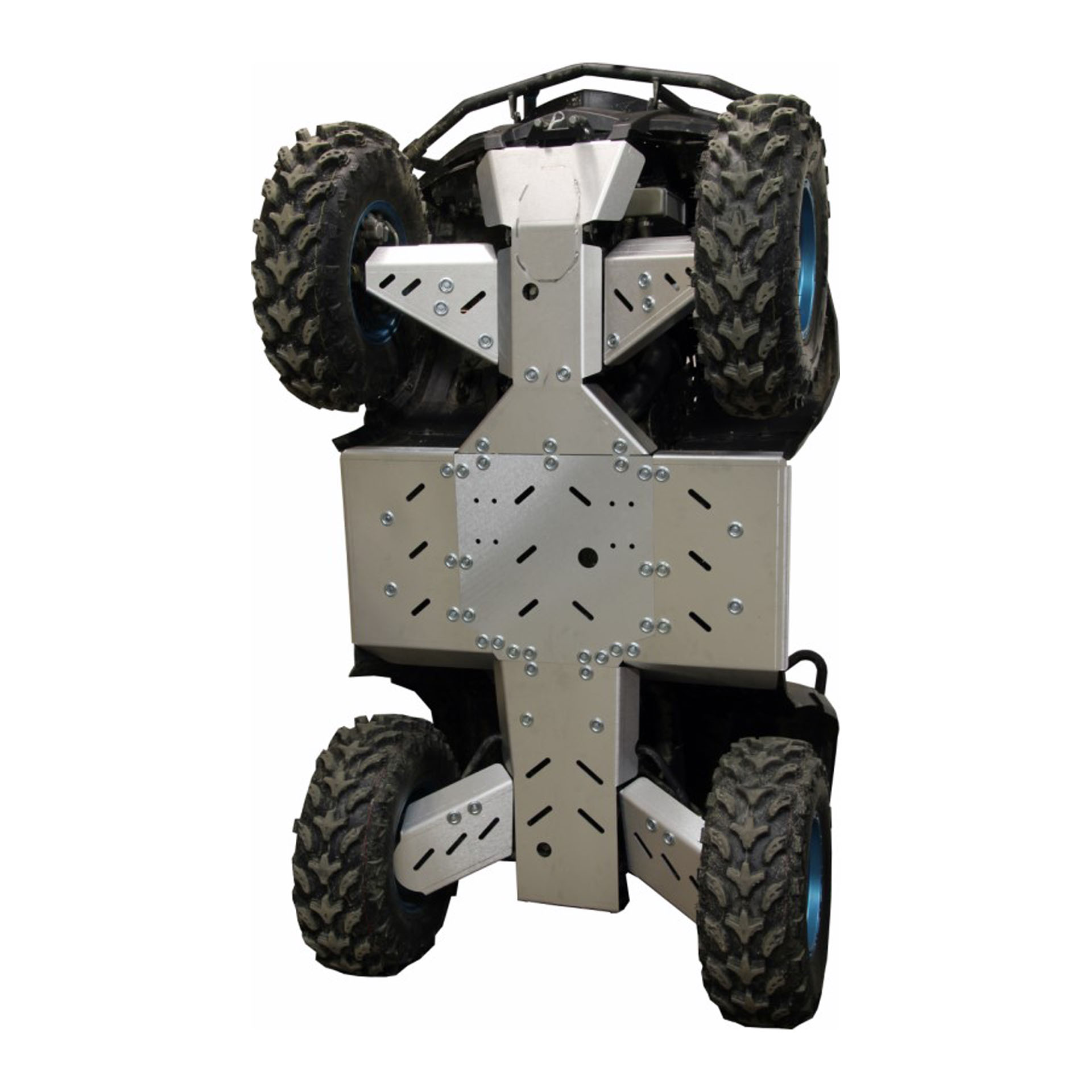 SKID PLATE FULL SET (ALUMINIUM) -TRAPPER / HISUN SKID PLATE FULL SET (ALUMINIUM) -TRAPPER / HISUN