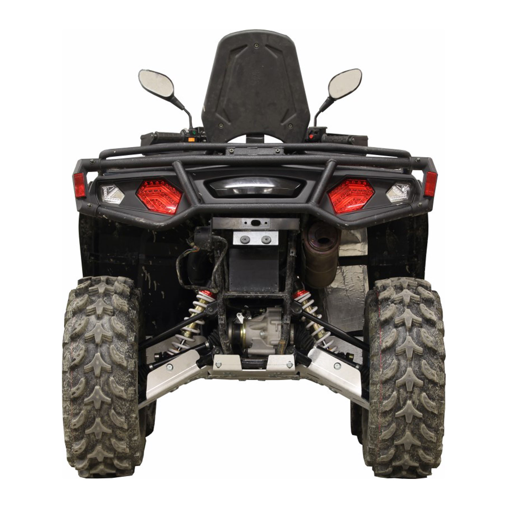 SKID PLATE FULL SET (ALUMINIUM) -TRAPPER / HISUN SKID PLATE FULL SET (ALUMINIUM) -TRAPPER / HISUN