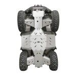 SKID PLATE FULL SET (ALUMINIUM) - KYMCO MXU 700