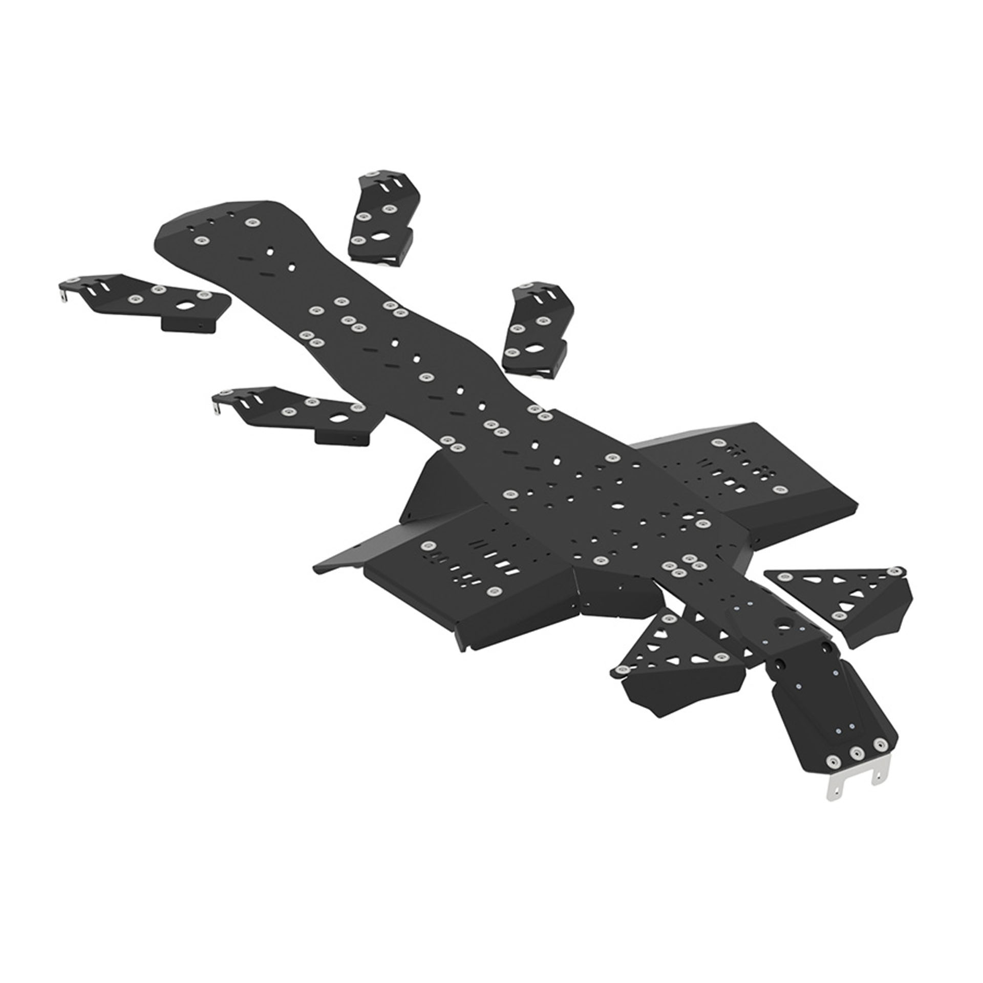 KIT PROTE��O INFERIOR COMPLETO PL�STICO - CANAM G2 OUTLANDER