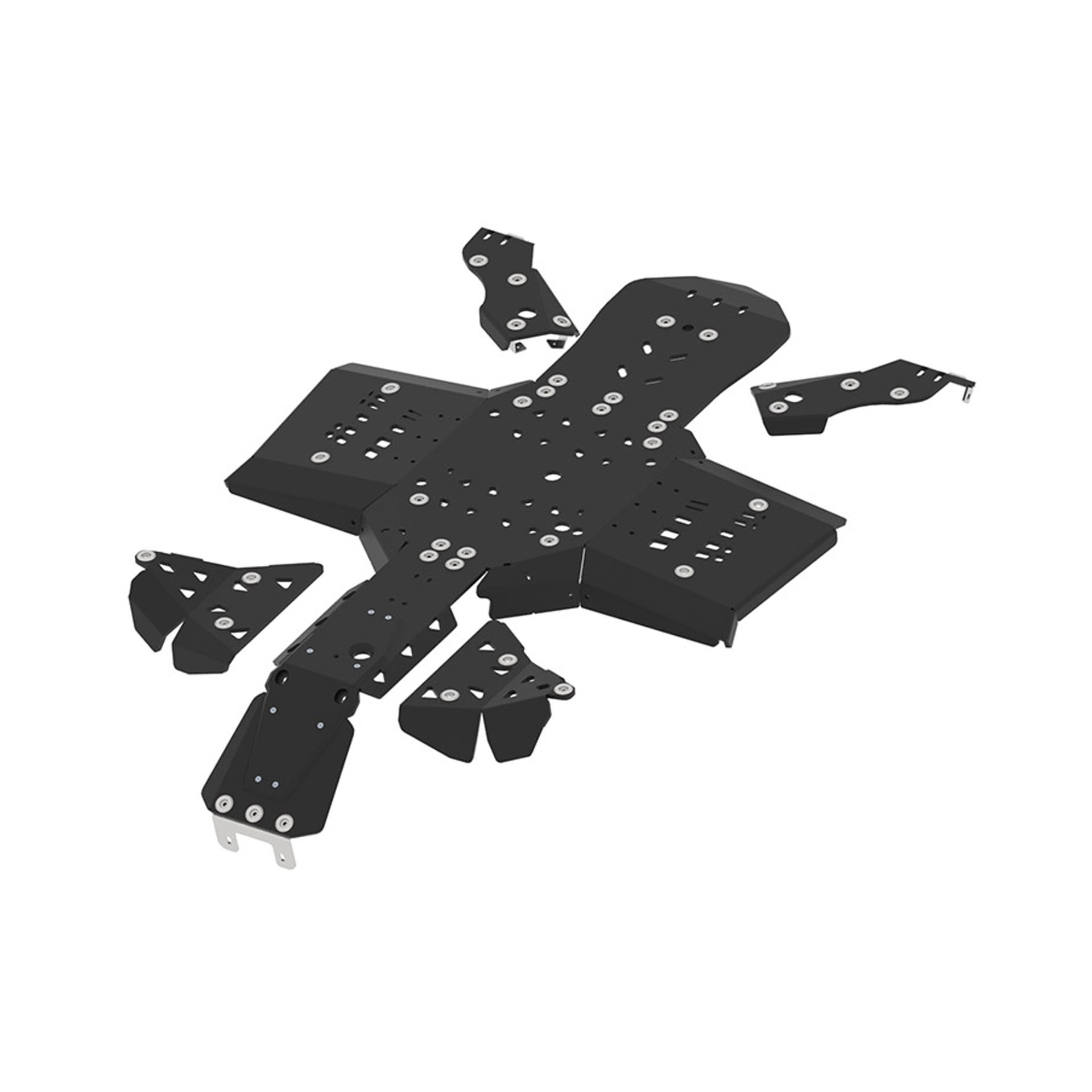 SKID PLATE FULL SET (PLASTIC) - CANAM G2 OUTLANDER