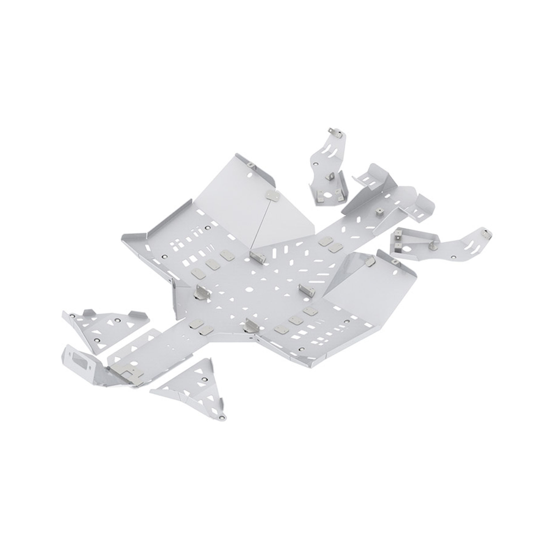 SKID PLATE FULL SET (ALUMINIUM) - CANAM G2 OUTLANDER MAX SKID PLATE FULL SET (ALUMINIUM) - CANAM G2 OUTLANDER MAX