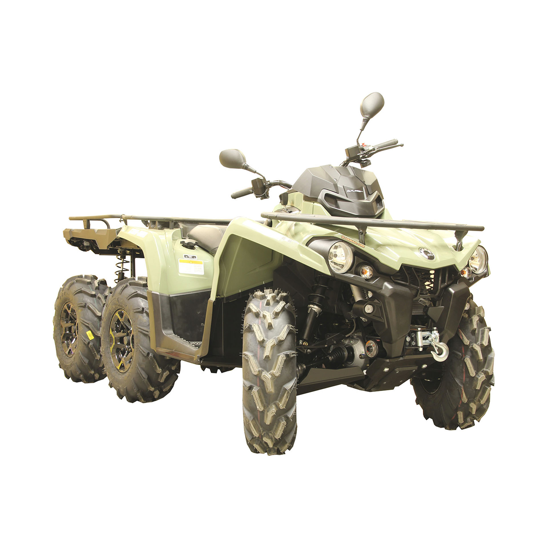 KIT PROTE��O INFERIOR COMPLETO PL�STICO - CANAM OUTLANDER 45