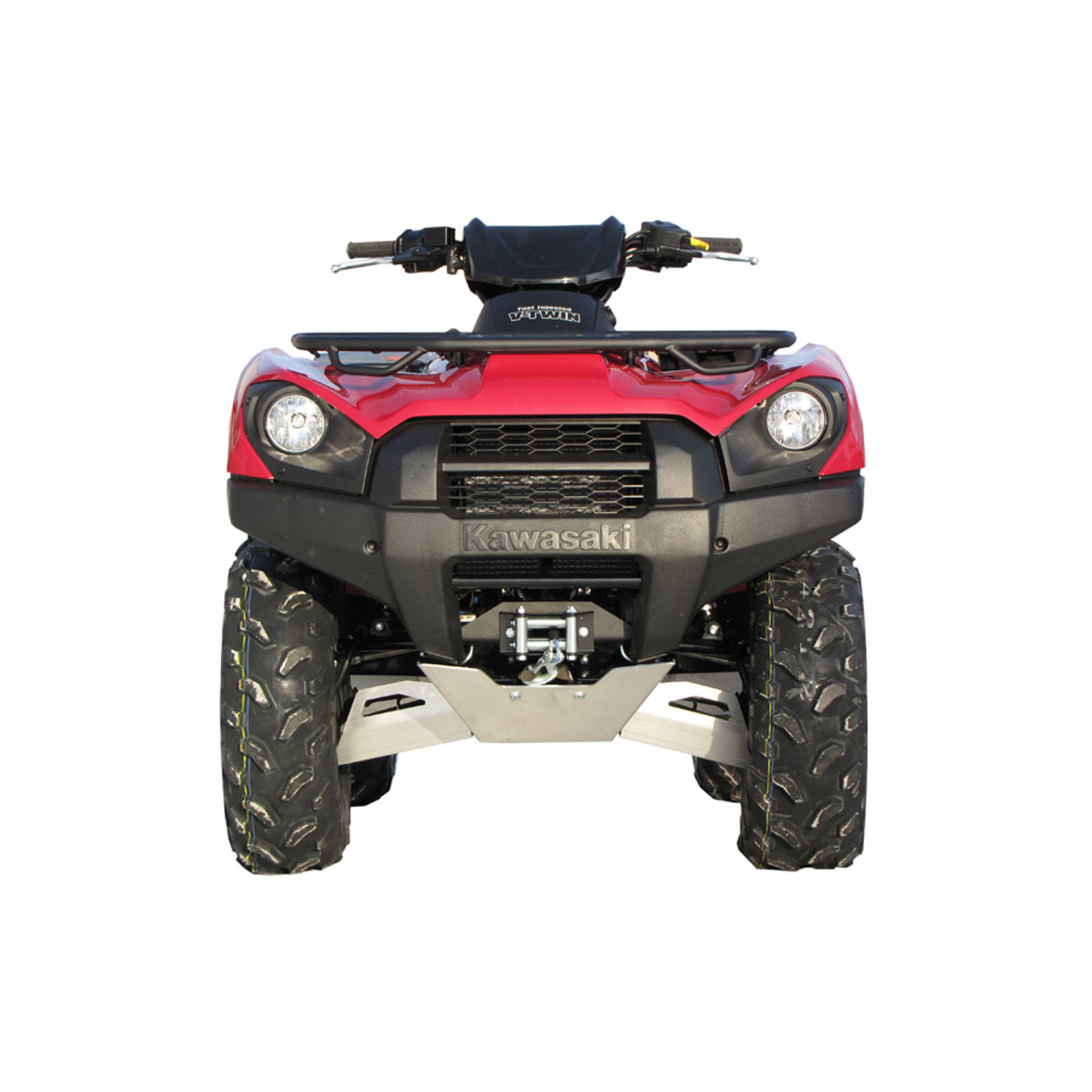 SKID PLATE FULL SET (ALUMINIUM) - KAWASAKI KVF 650 / 750