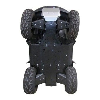 SKID PLATE FULL SET (PLASTIC) - SUZUKI KINGQUAD