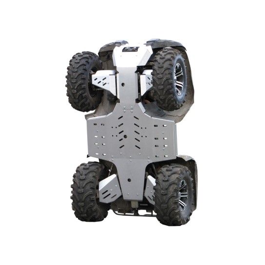 SKID PLATE FULL SET (ALUMINIUM) - YAMAHA GRIZZLY