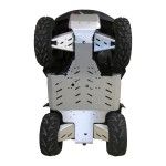 SKID PLATE FULL SET (ALUMINIUM) - SUZUKI KINGQUAD