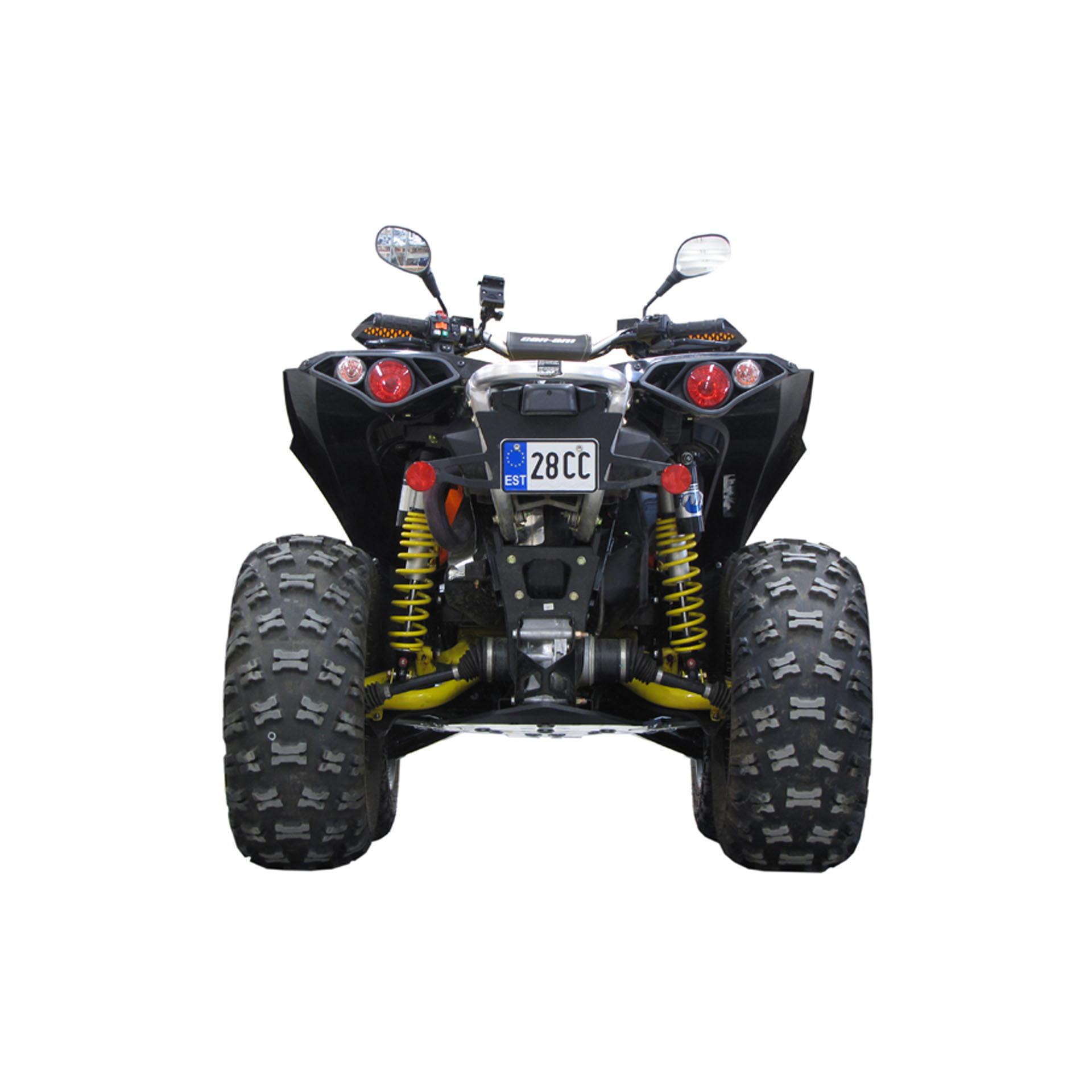 SKID PLATE FULL SET (PLASTIC) - CANAM G2 RENEGADE (2012-201)