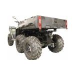 SUPORTE DE GUINCHO TRASEIRO - POLARIS 6X6 BIG BOSS 570