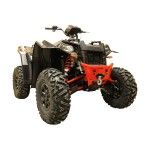 SUPORTE DE GUINCHO DIANTEIRO - POLARIS SCRAMBLER XP 1000 S