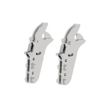 LATCHES, PAIR (FRONT MOUNT SYSTEM)