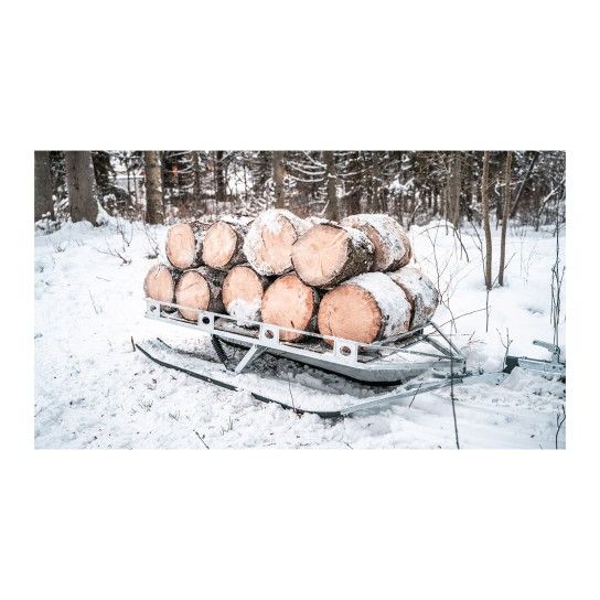 SKI SLED (PLATFORM TRAILER ON SKIS) SKI SLED (PLATFORM TRAILER ON SKIS)