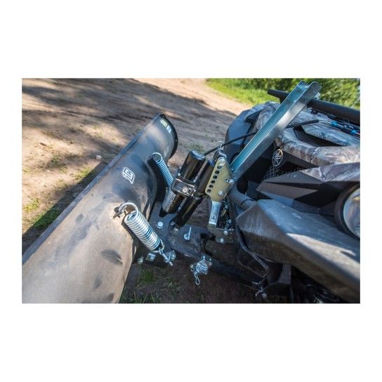 PLOW LIFT ADAPTER TUBULAR STEEL RACK FITTED ATV