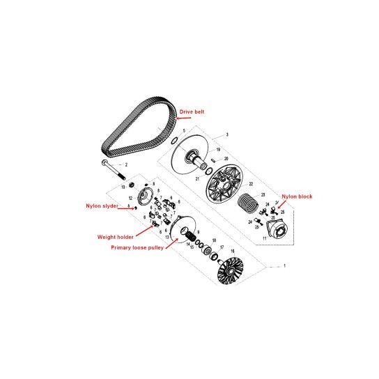 WEIGHT HOLDER (0GR0-051005) 6 PCS SET WEIGHT HOLDER (0GR0-051005) 6 PCS SET