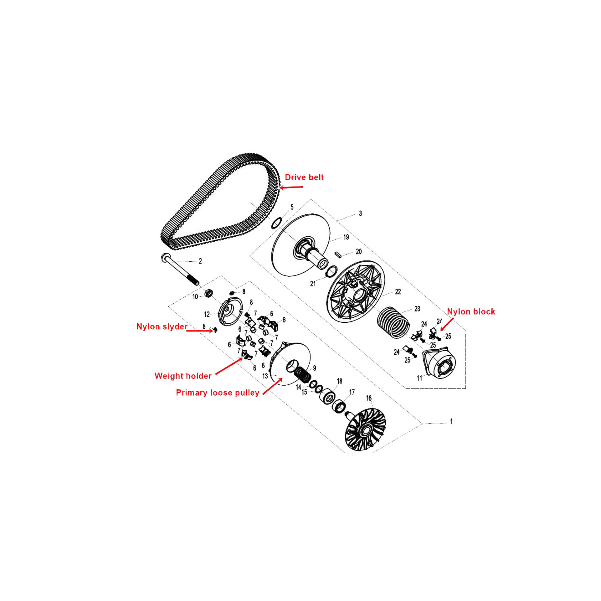 WEIGHT HOLDER (0GR0-051005) 6 PCS SET WEIGHT HOLDER (0GR0-051005) 6 PCS SET