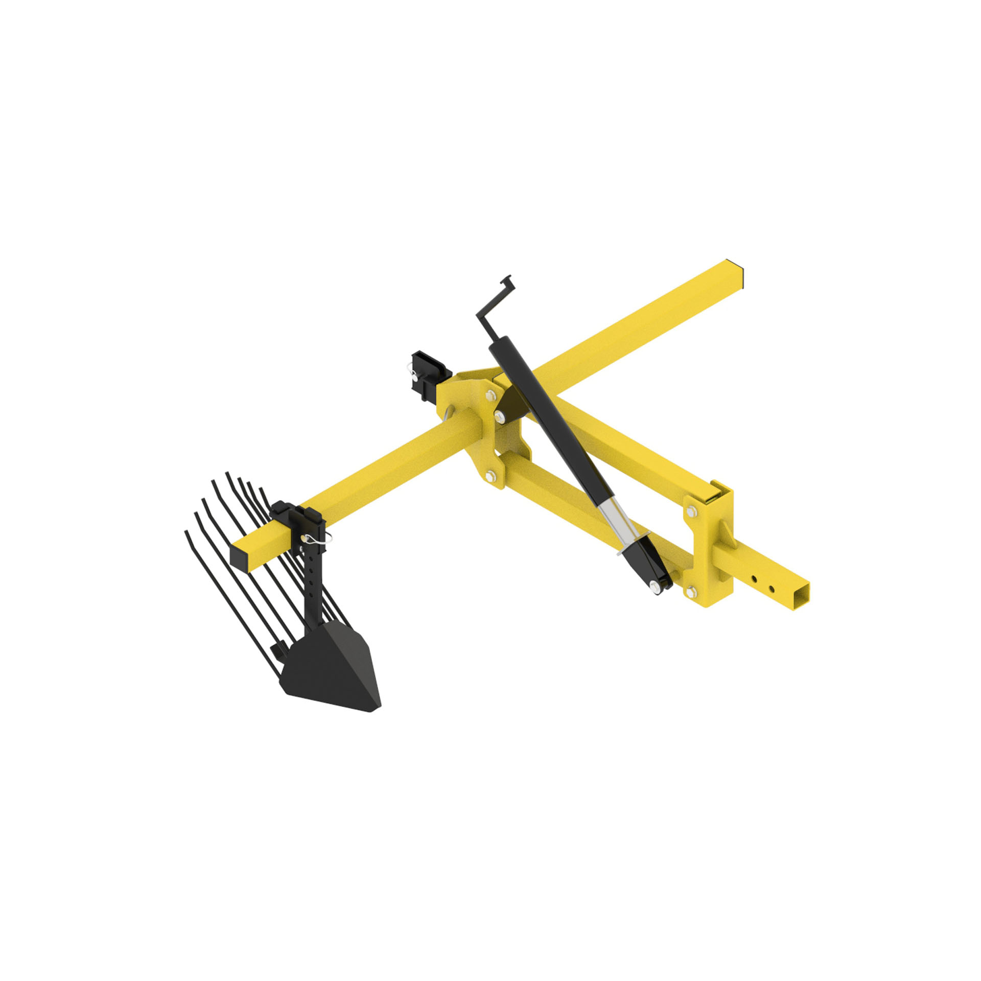 POTATO HARVESTER: POTATO PLOW: (RECEIVER MOUNT SYSTEM)