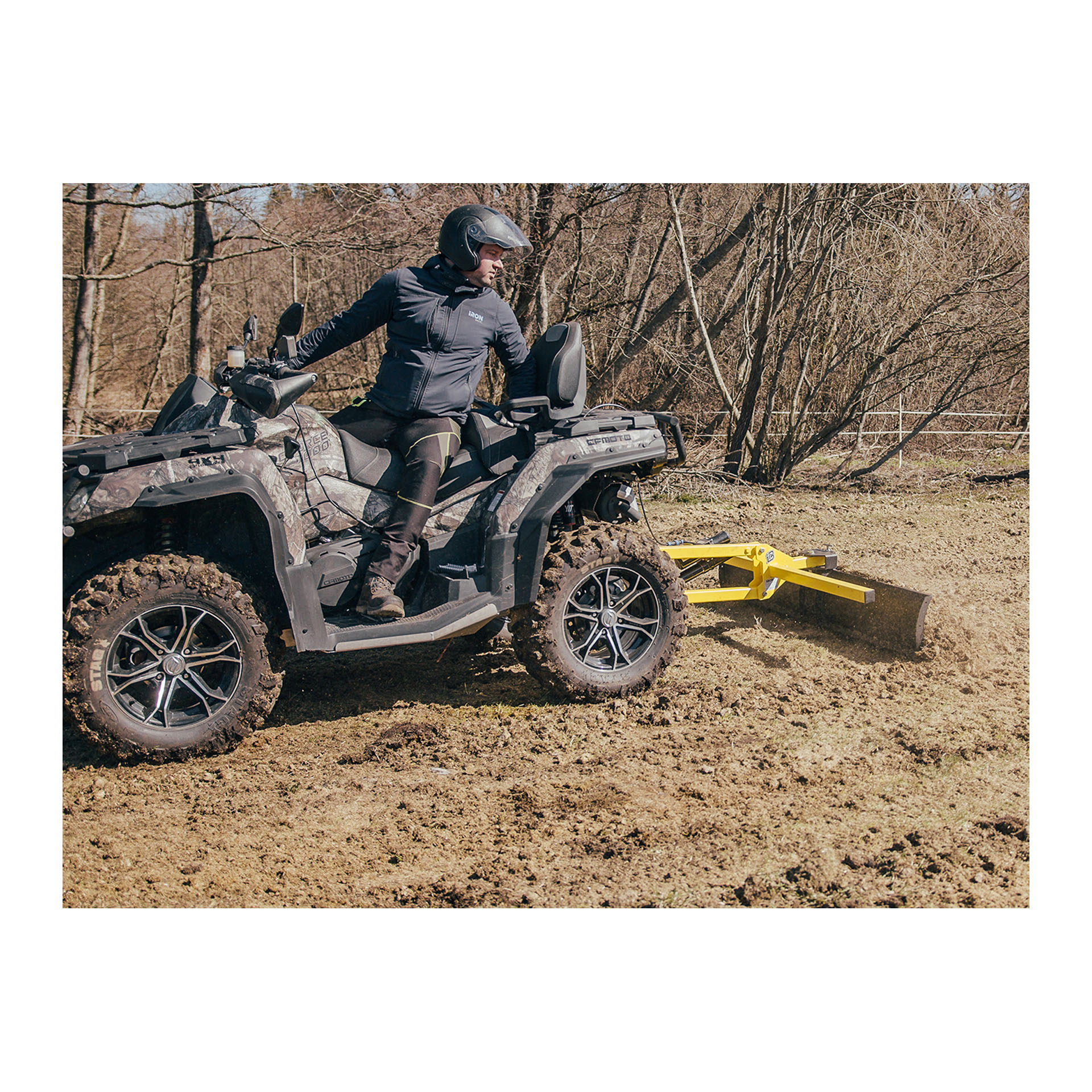 SCRAPE BLADE (RECEIVER MOUNT SYSTEM)