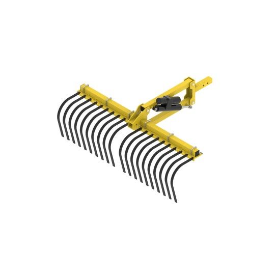 LANDSCAPE RAKE: (RECEIVER MOUNT SYSTEM)
