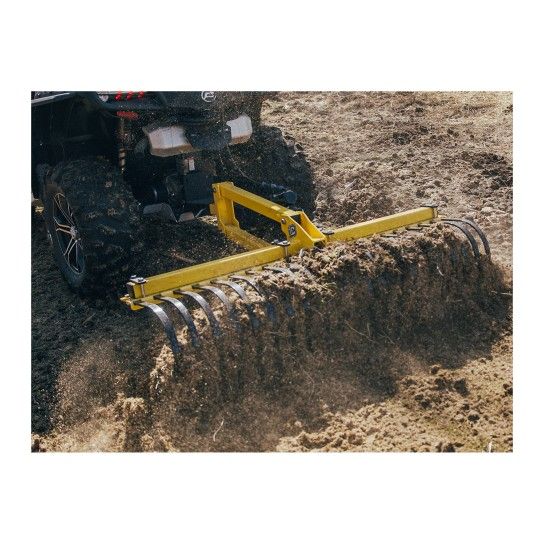 LANDSCAPE RAKE: (RECEIVER MOUNT SYSTEM)