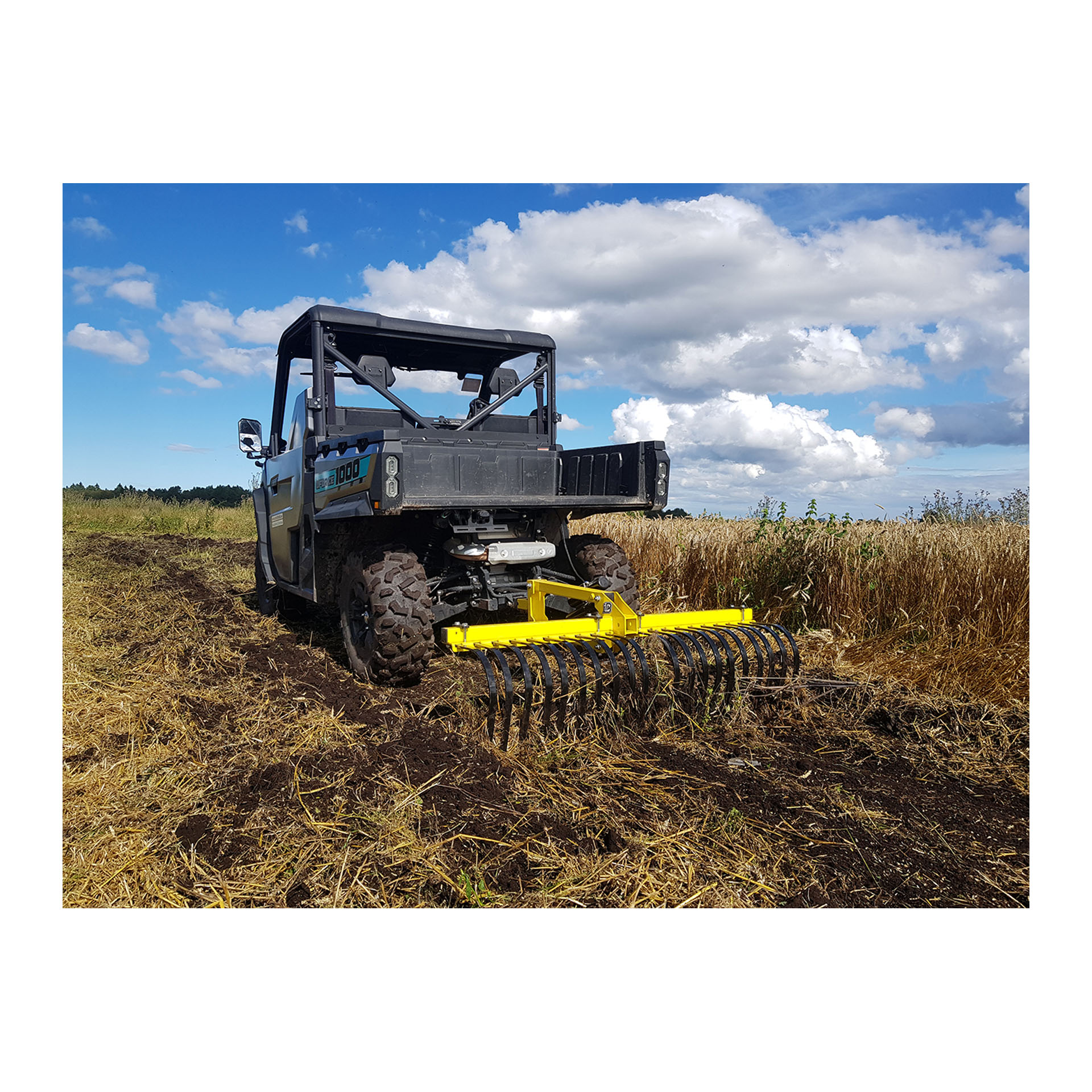 LANDSCAPE RAKE: (RECEIVER MOUNT SYSTEM)