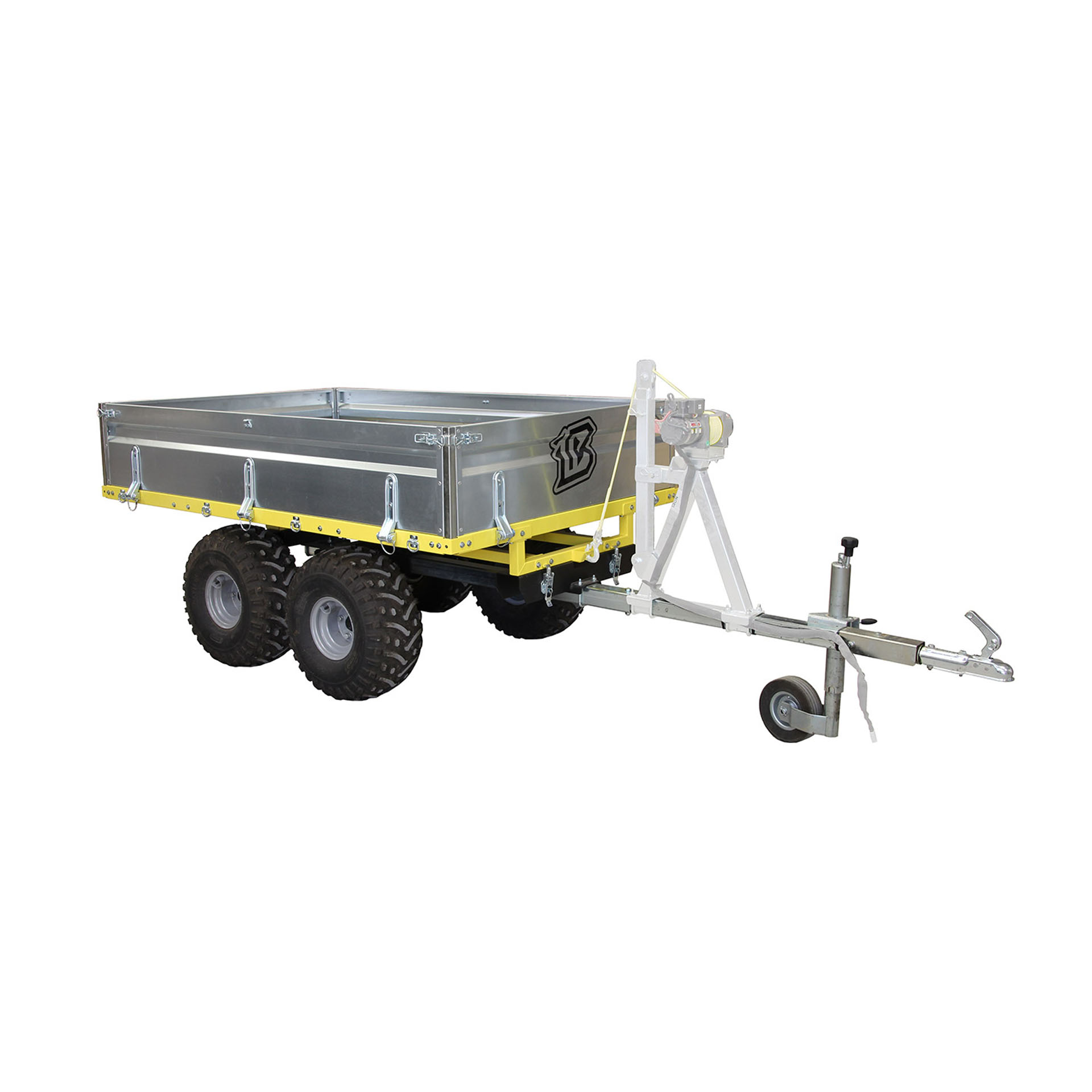 FLATBED DUMP TRAILER: FD-1200 FLATBED DUMP TRAILER: FD-1200