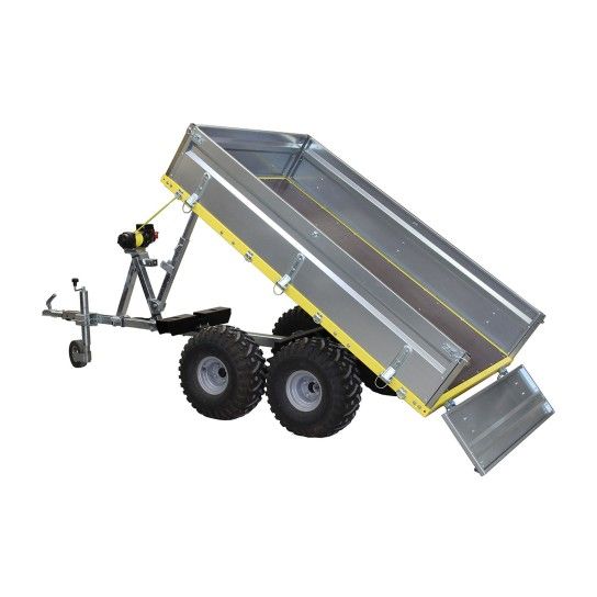 FLATBED DUMP TRAILER: FD-1200 FLATBED DUMP TRAILER: FD-1200