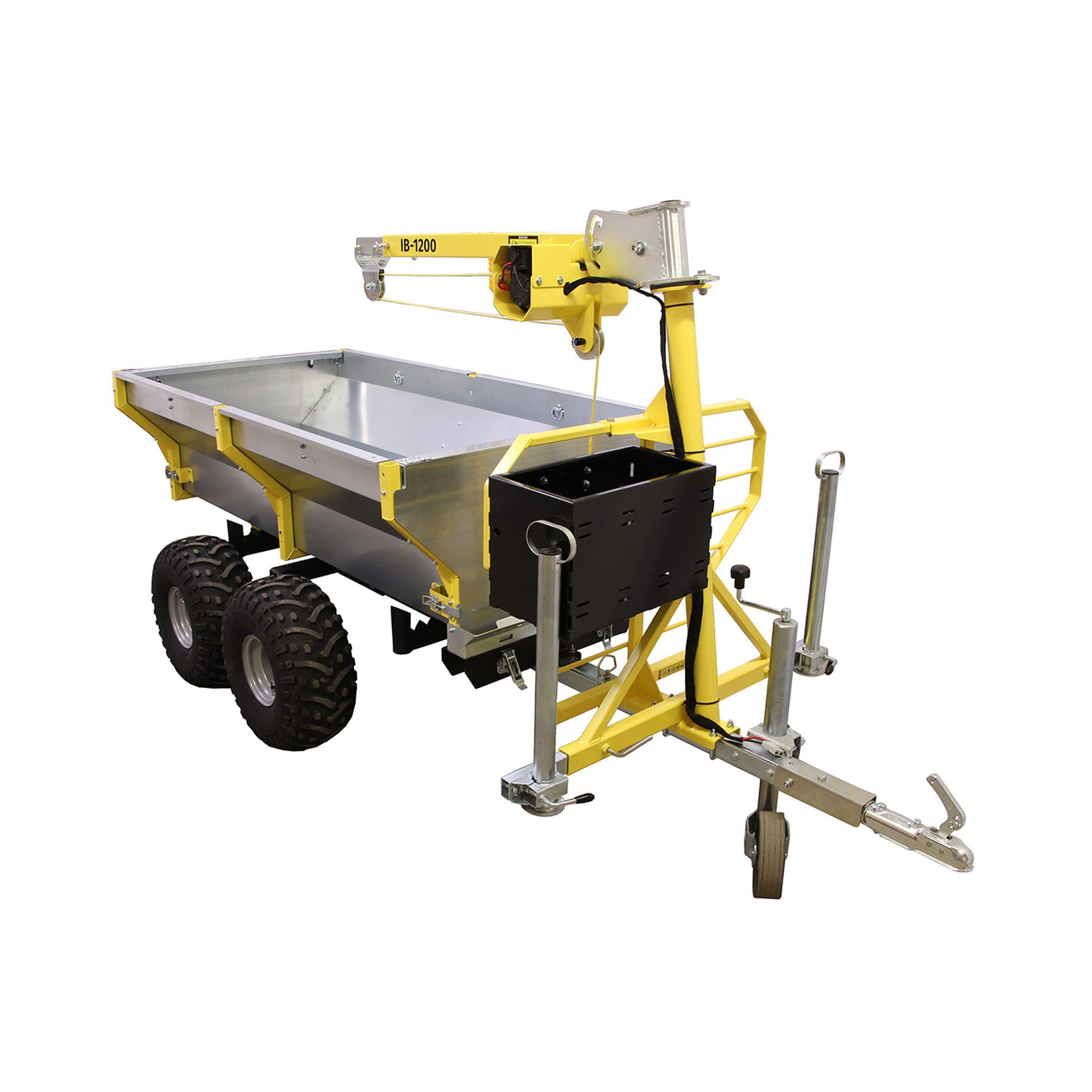 LUGGAGE CONTAINER WITH CHAINSAW HOLDER LUGGAGE CONTAINER WITH CHAINSAW HOLDER