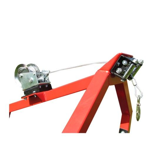 MANUAL WINCH: 725 KG / 1600 LBS MANUAL WINCH: 725 KG / 1600 LBS