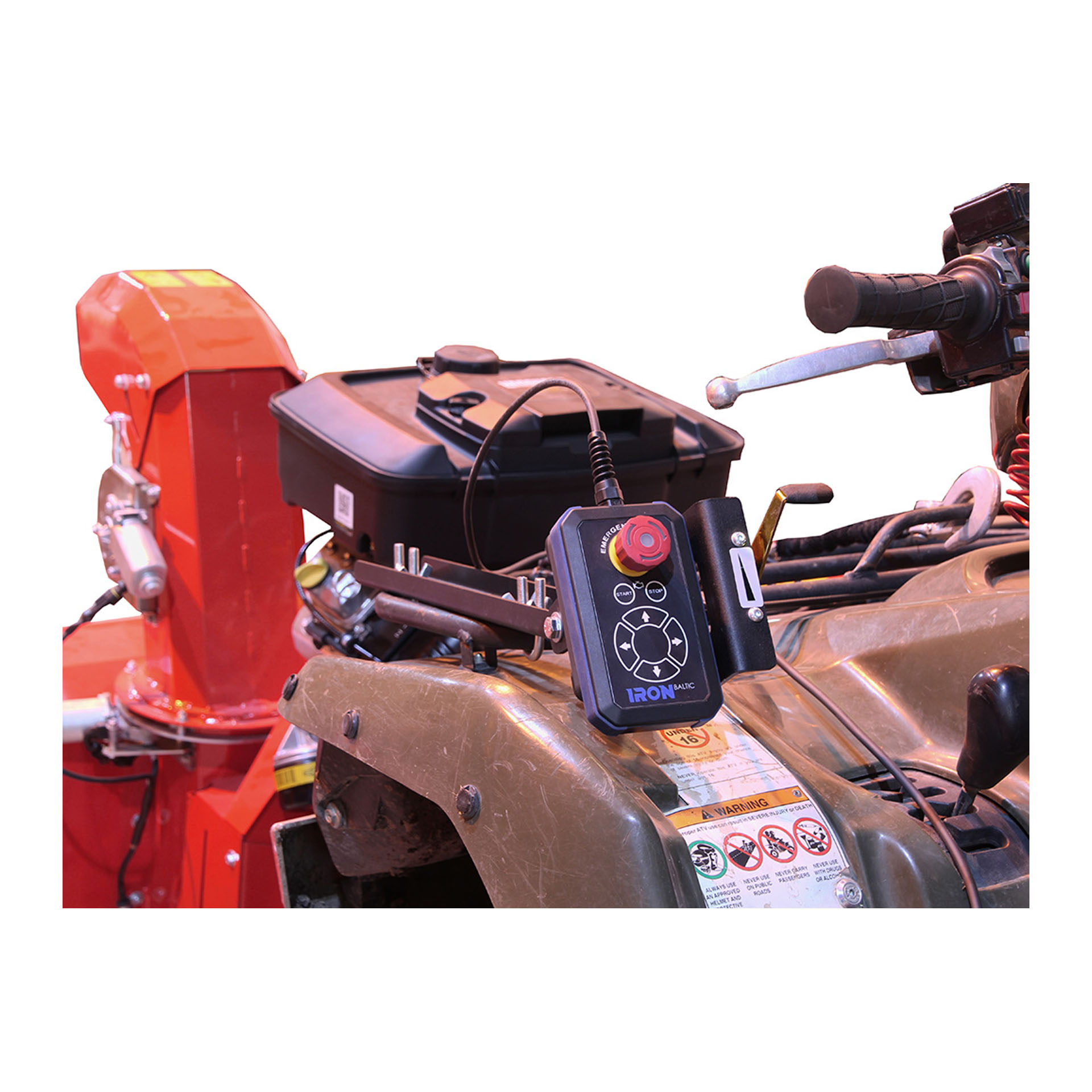 REMOTE CONTROL SET WITH WIRING AND RELAYS FOR IB SNOW BLOWER REMOTE CONTROL SET WITH WIRING AND RELAYS FOR IB SNOW BLOWER
