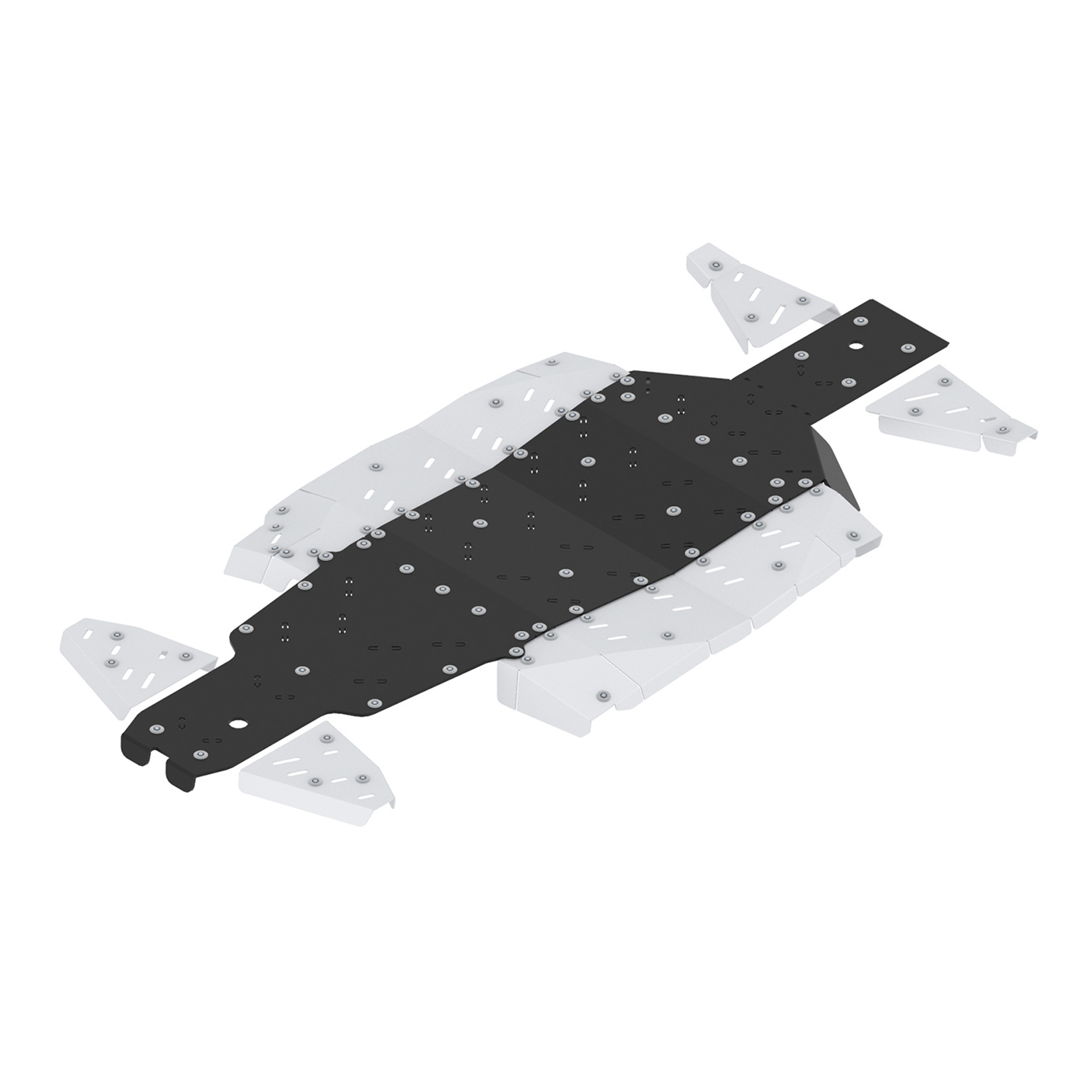 SKID PLATE FULL SET (ALUMINIUM/PLASTIC) - ZFORCE 950 23 SKID PLATE FULL SET (ALUMINIUM/PLASTIC) - ZFORCE 950 23