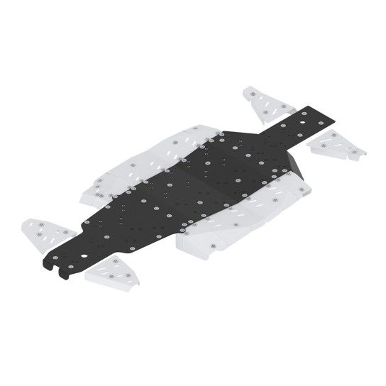 SKID PLATE FULL SET (ALUMINIUM/PLASTIC) - ZFORCE 950 23 SKID PLATE FULL SET (ALUMINIUM/PLASTIC) - ZFORCE 950 23