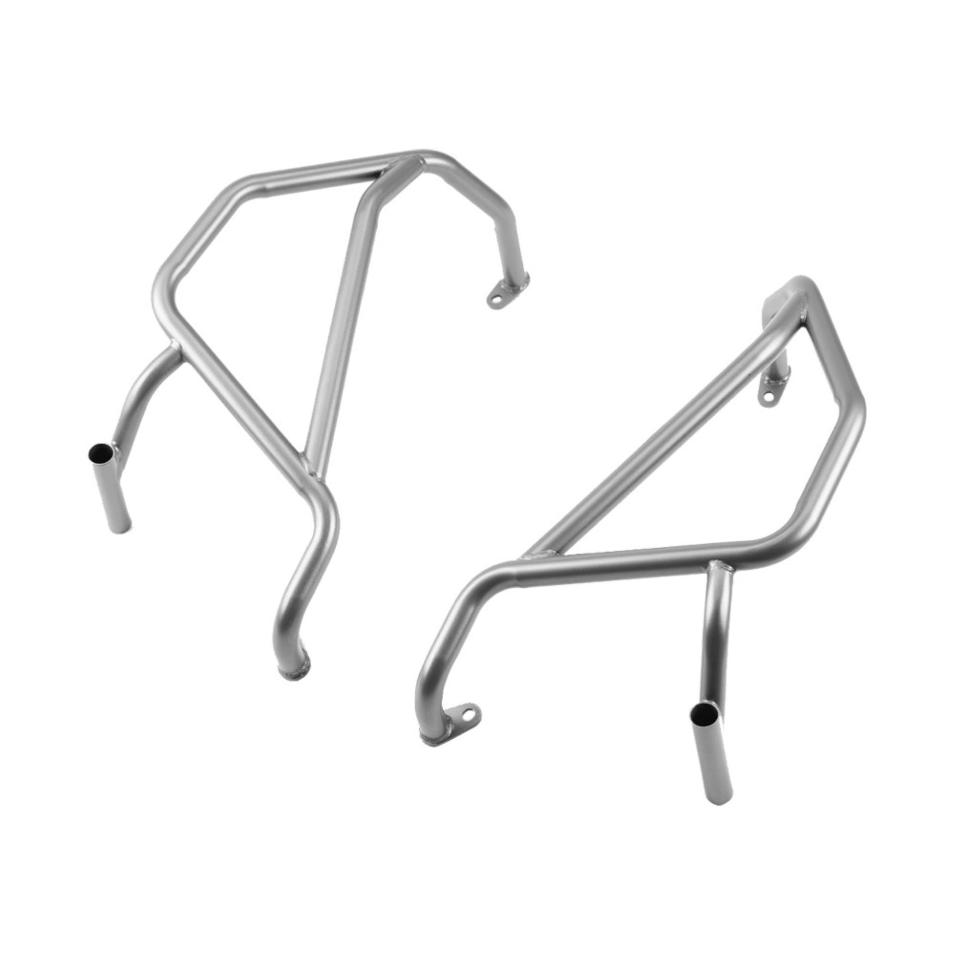 CONJUNTO CRASHBARS SUPERIOR CINZA 450MT