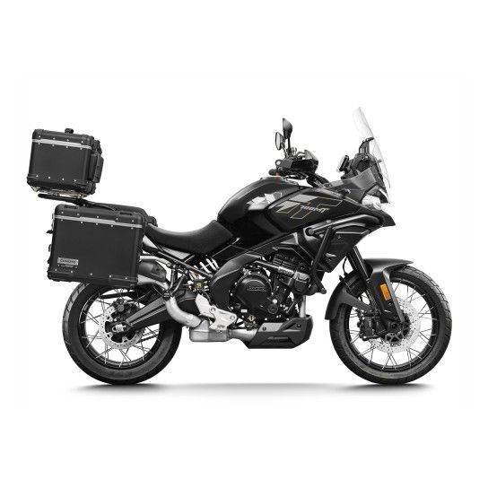 KIT COMPLETO MALAS ALUMNIO PRETO 700MT ADV