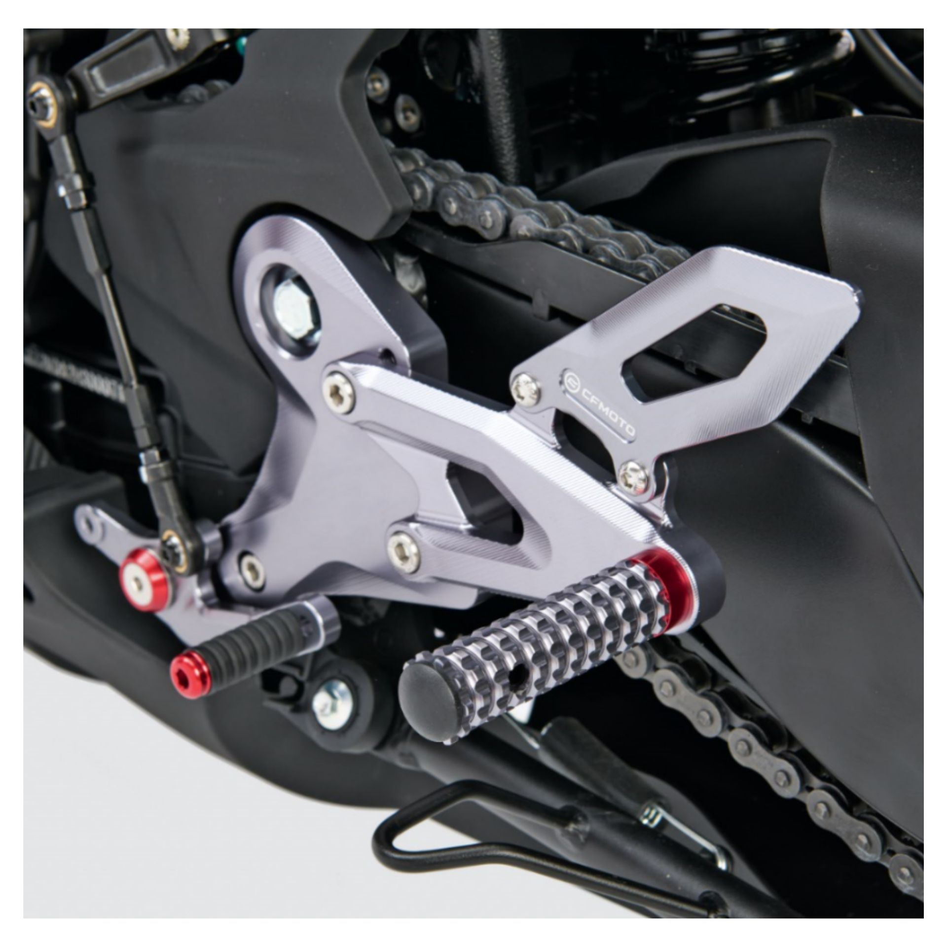 POUSA-PES ESQUERDO DESPORTIVO TITANIO 450SR / 450SR-S POUSA-PES ESQUERDO DESPORTIVO TITANIO 450SR / 450SR-S
