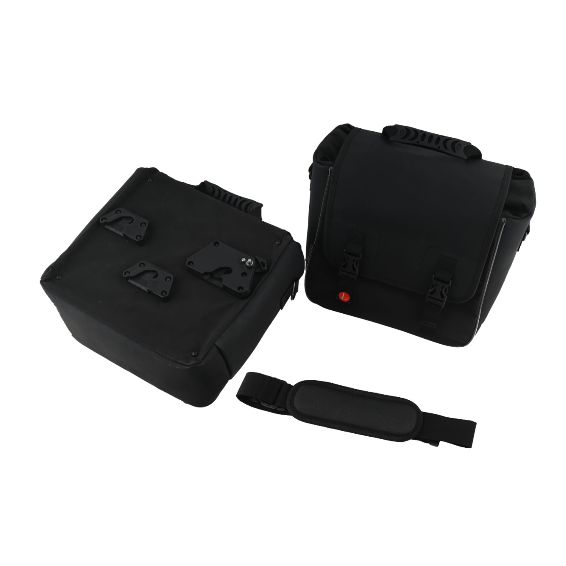 CONJUNTO ALFORGES LATERAIS PRETAS CF 700 CL-X ADV CONJUNTO ALFORGES LATERAIS PRETAS CF 700 CL-X ADV